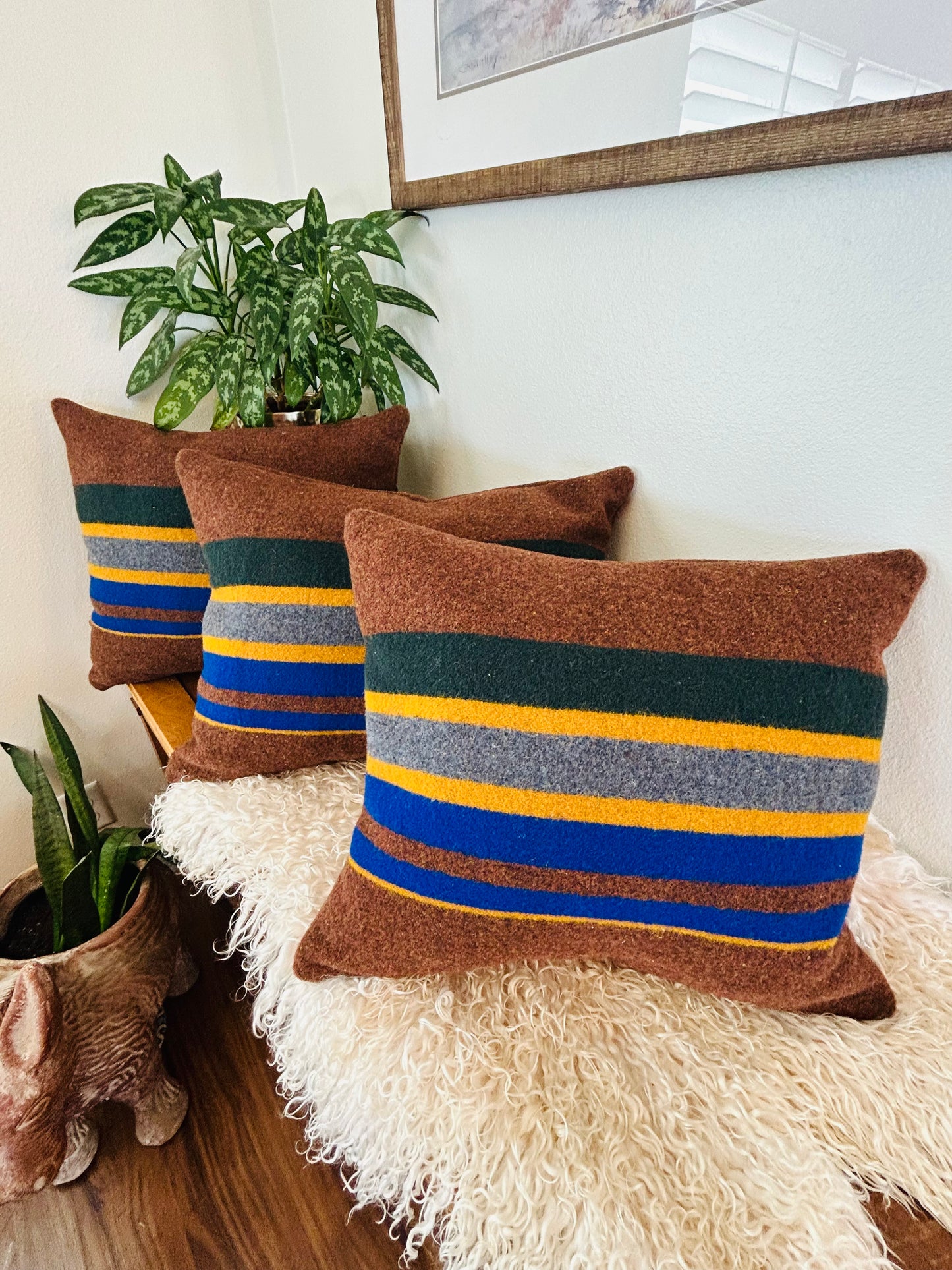 Yakima Camp (Tobacco) Pillow