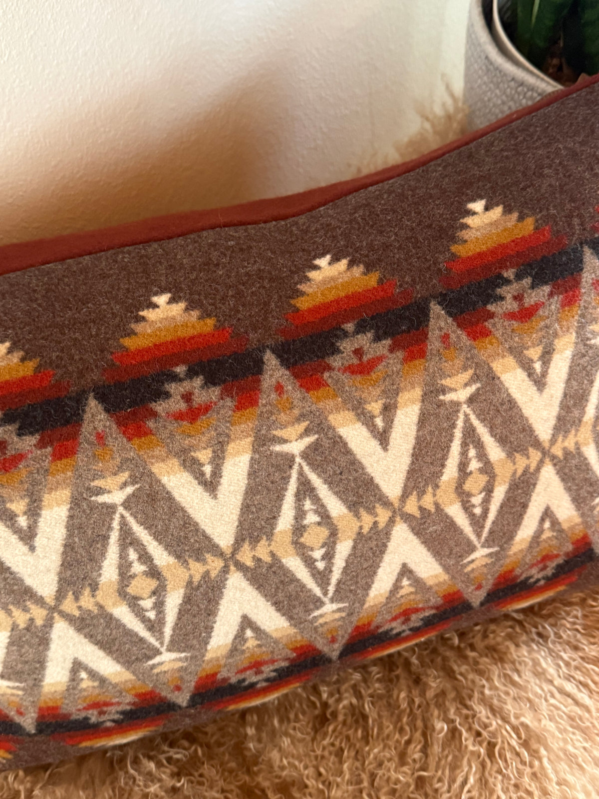 Brown Pacific Crest Pillow