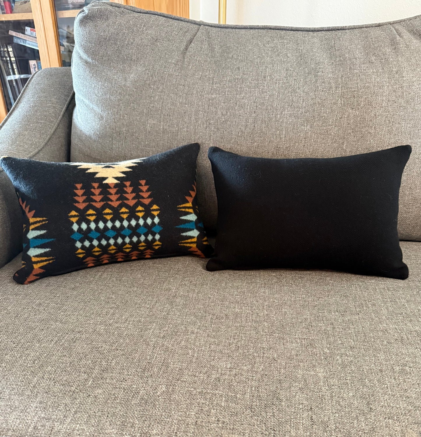 Rancho Arroyo Black Pillows