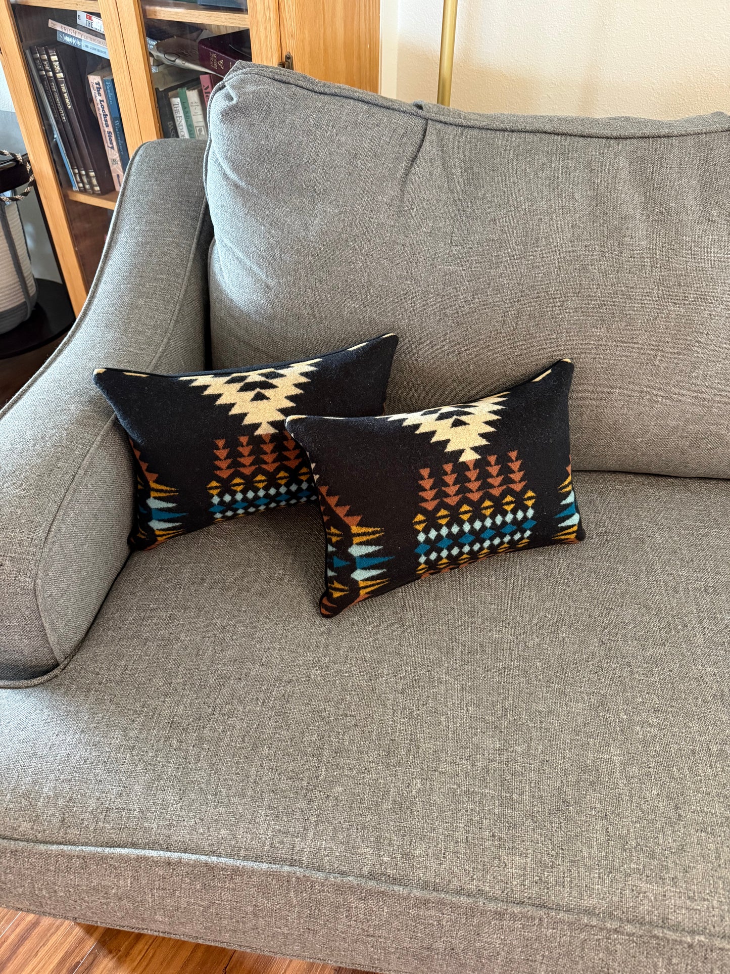 Rancho Arroyo Black Pillows