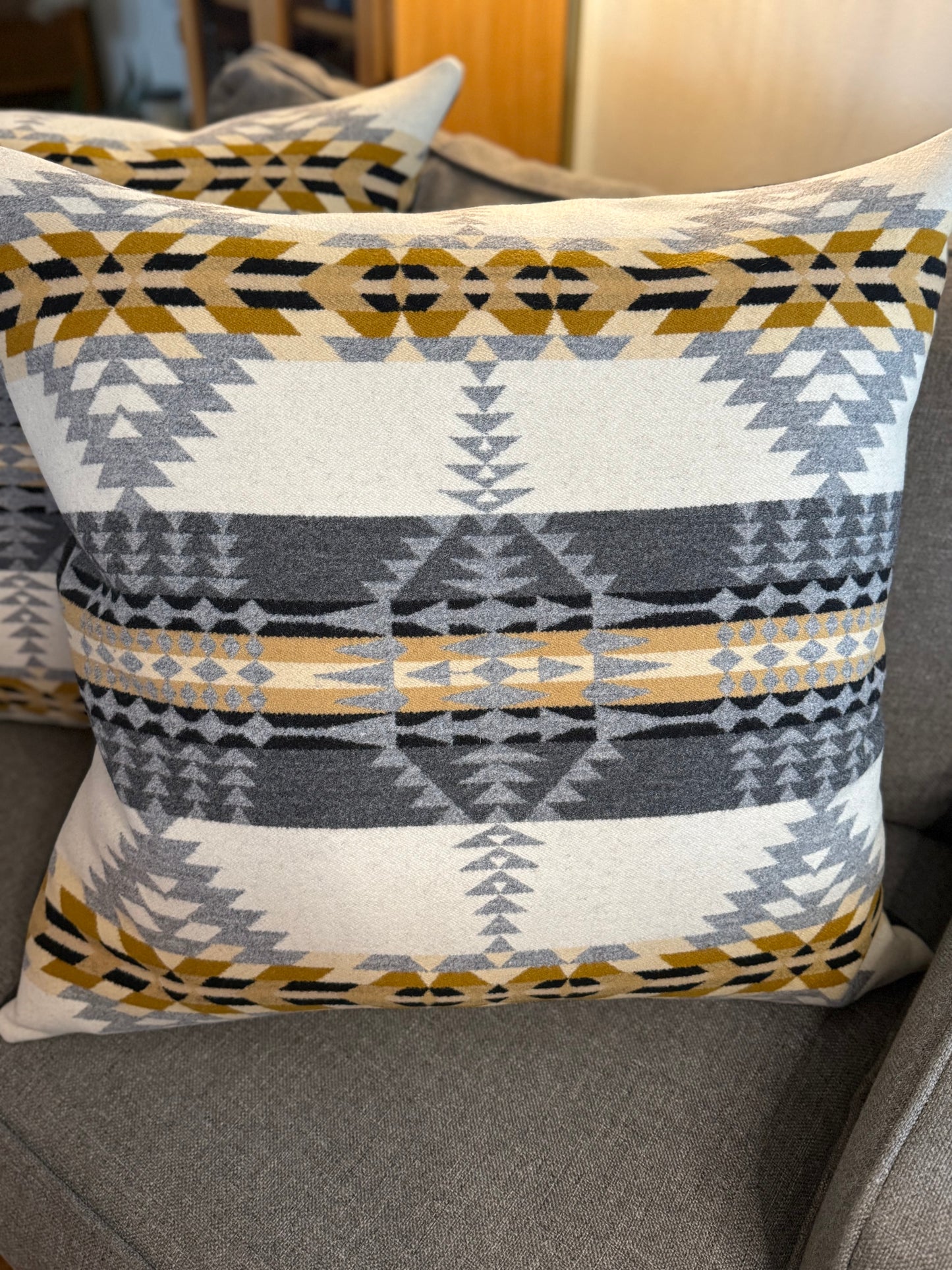 Extra Large Rancho Arroyo Silver Pillows