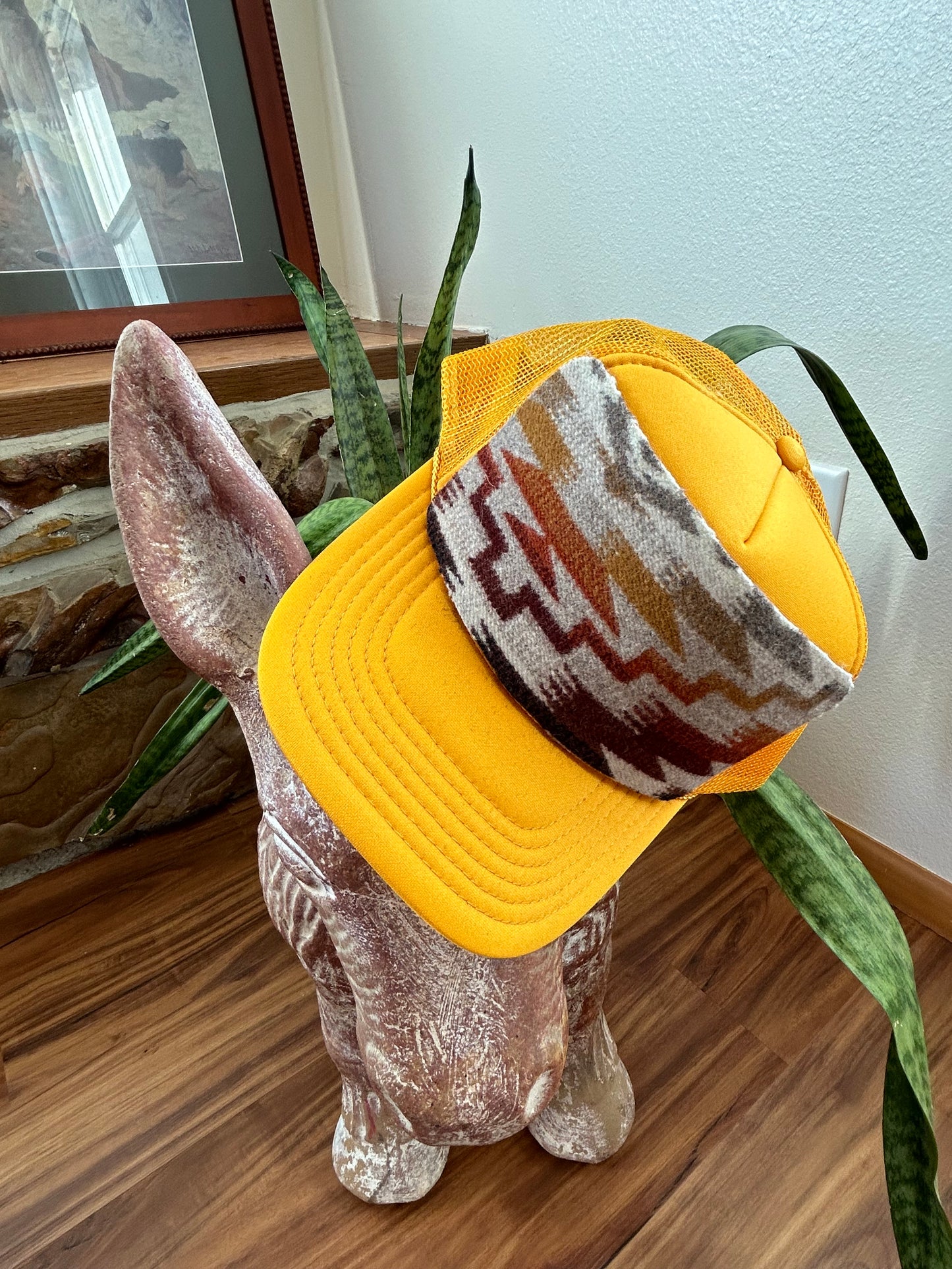 Yellow Mesilla Trucker Hat