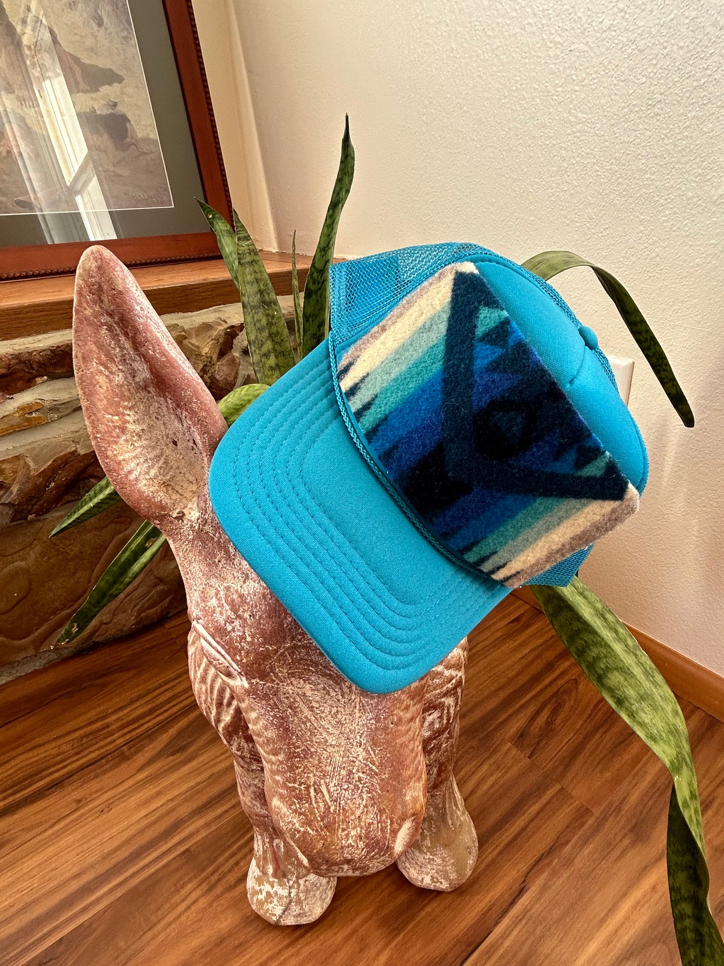 Sky Blue Ombré Trucker Hat