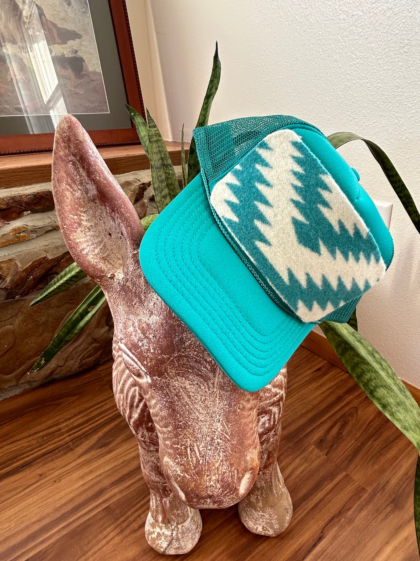 Sea Foam Blue Trucker Hat