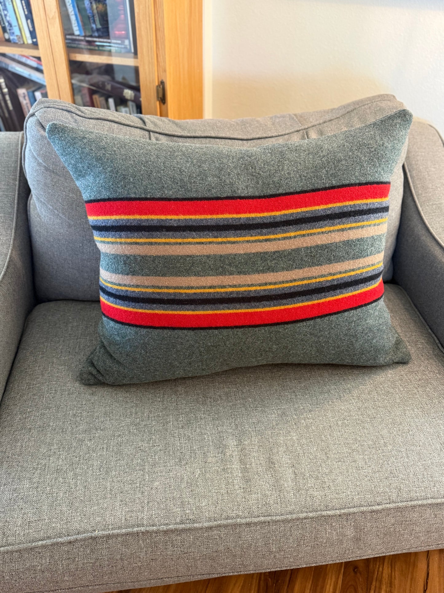 Yakima Camp (Heather Green) Pillow