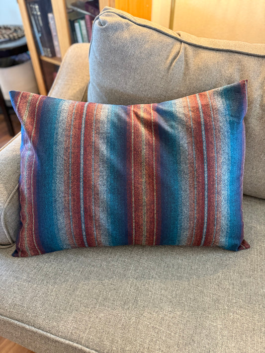 Striped Cowboy Bedroll Pillow Cover