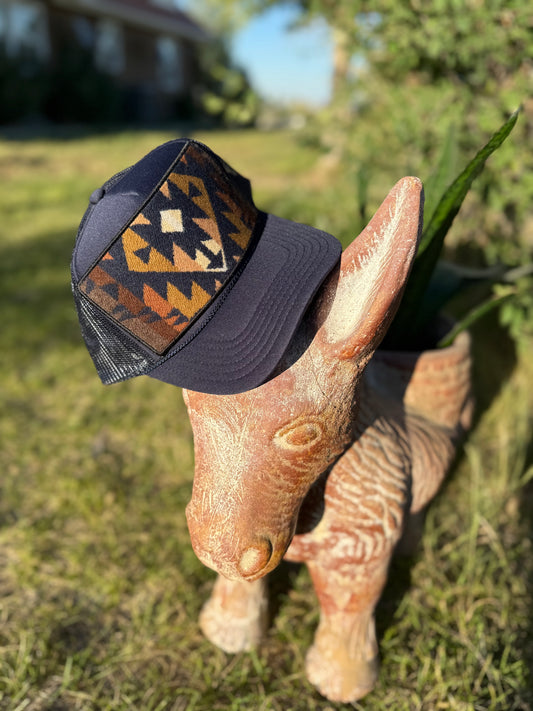 Navy Trucker Hat