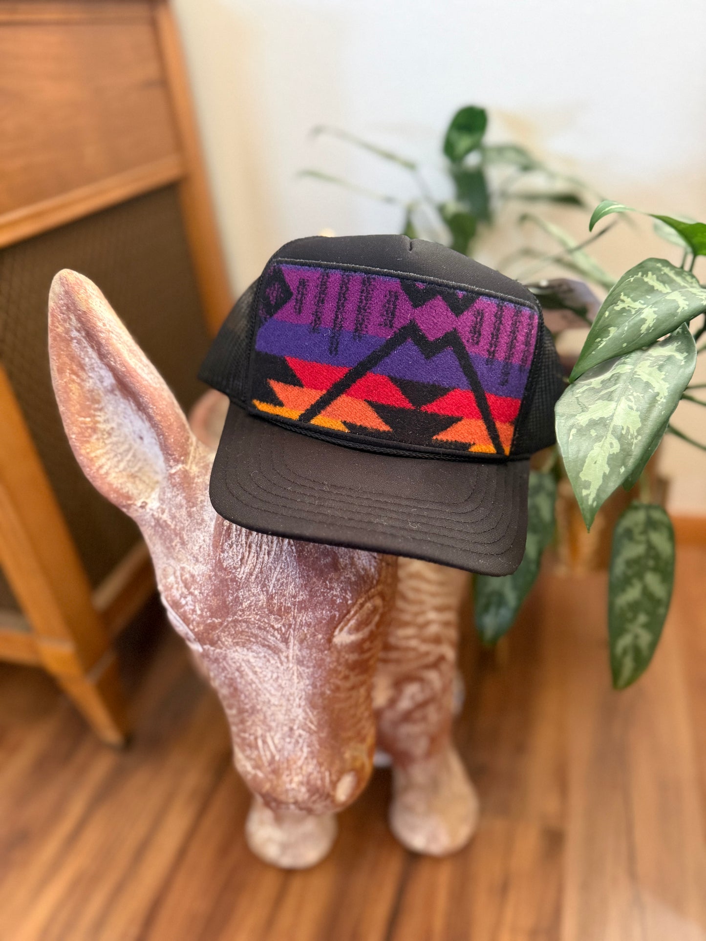 Black Trucker Hat