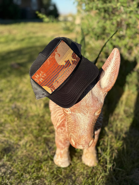 Black Trucker Hat