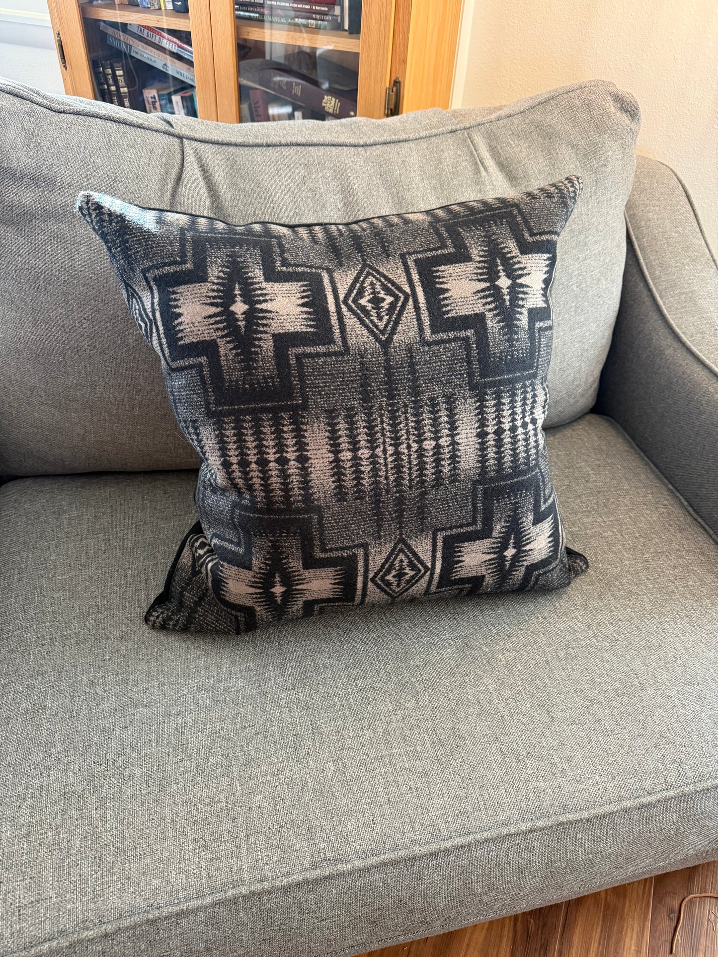 Black & Tan Harding Pillow