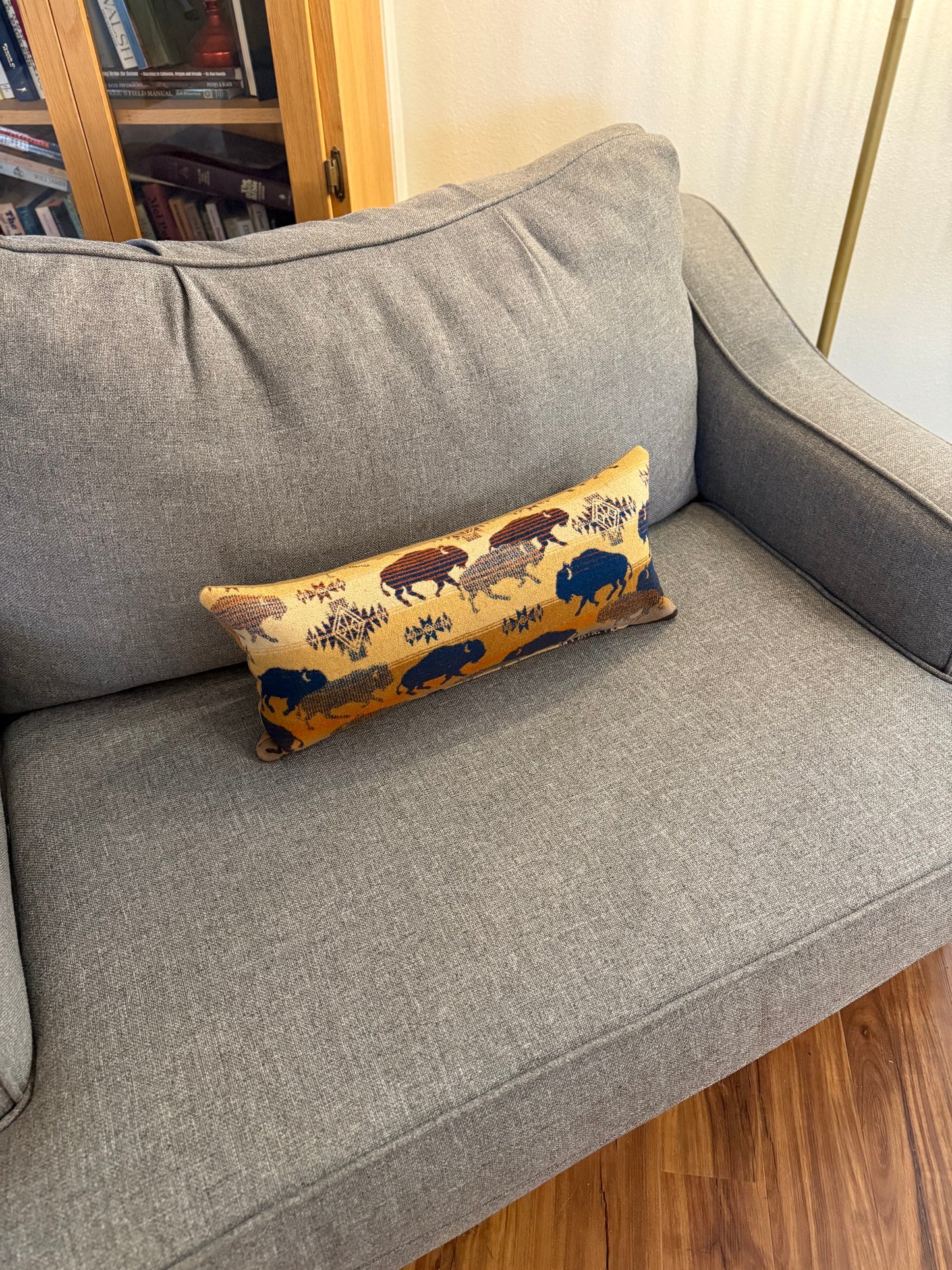 Land of Buffalo Lumbar Pillow