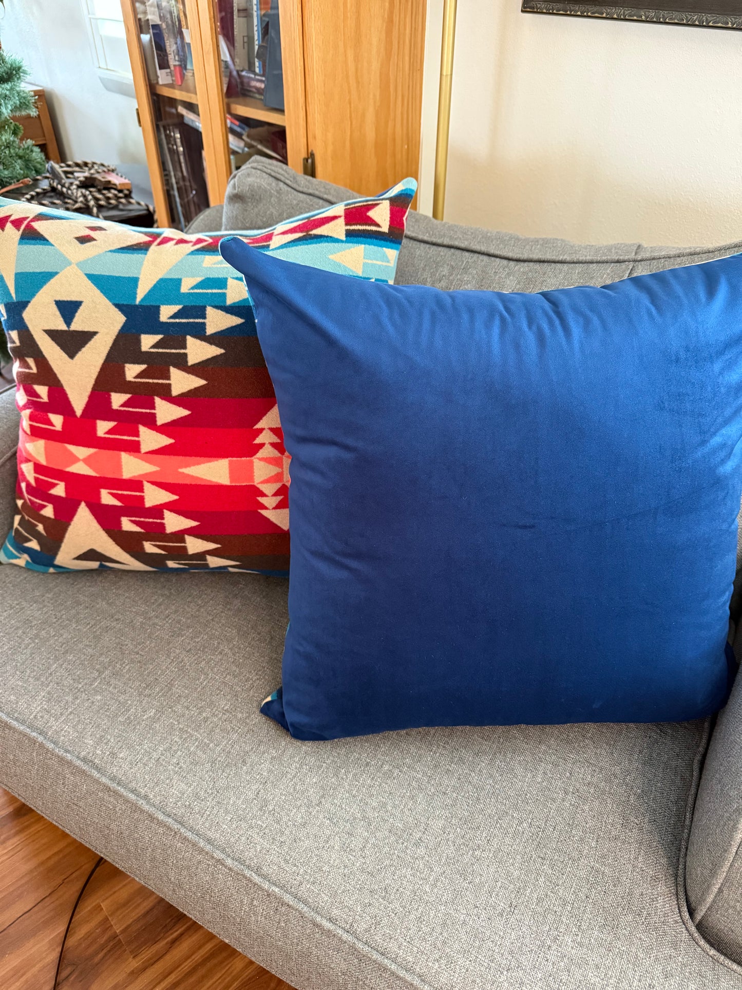Extra Large Big Thunder Scarlet Pillows