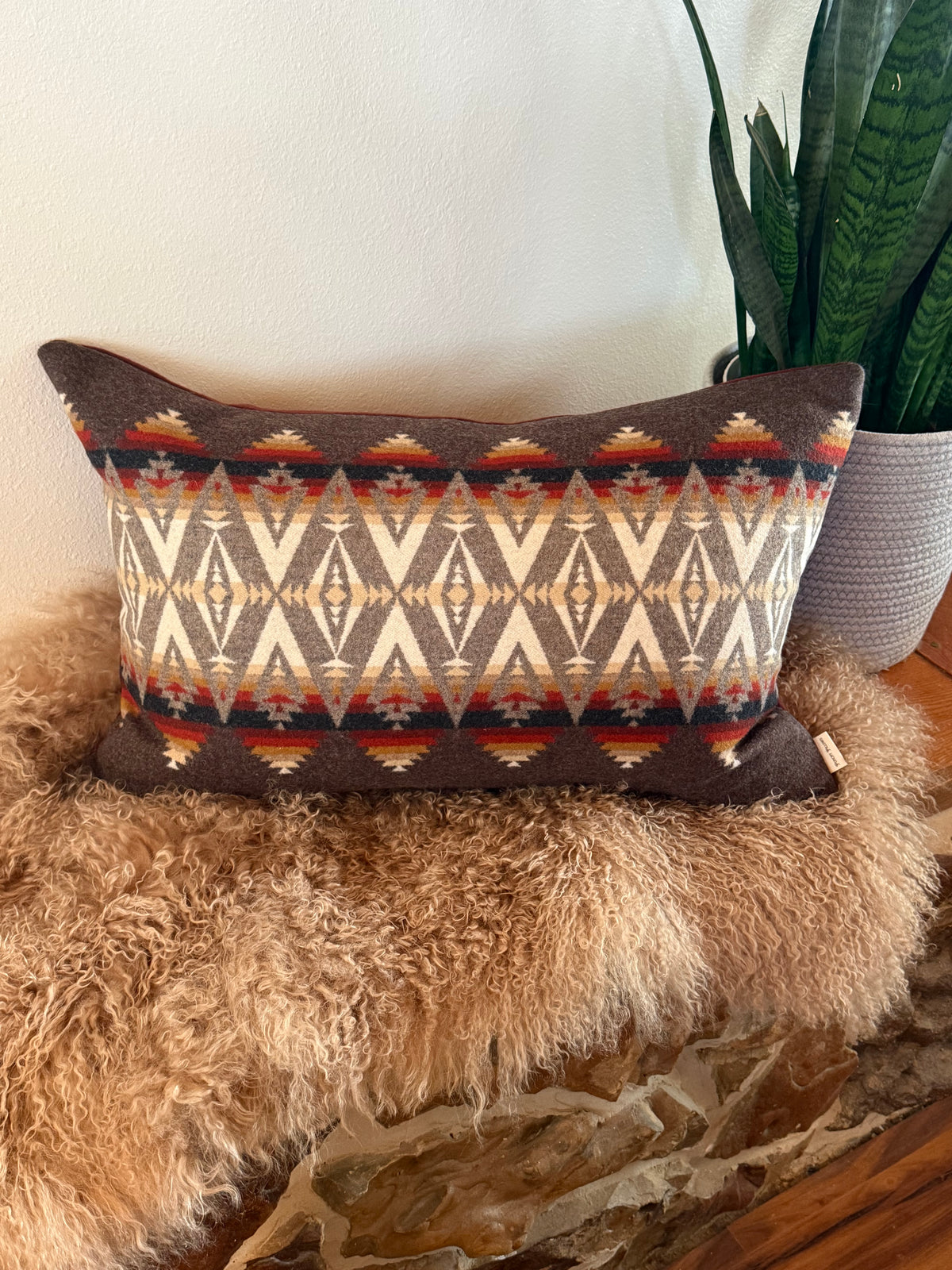 Brown Pacific Crest Pillow