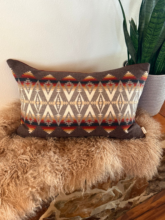 Brown Pacific Crest Pillow