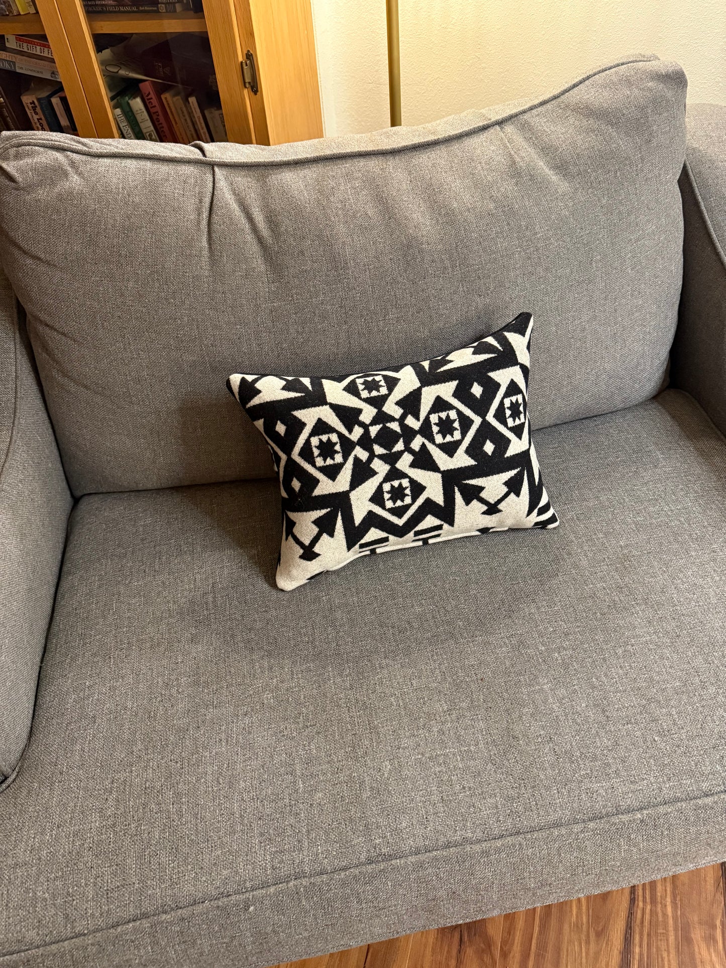 Condensed White Pillow