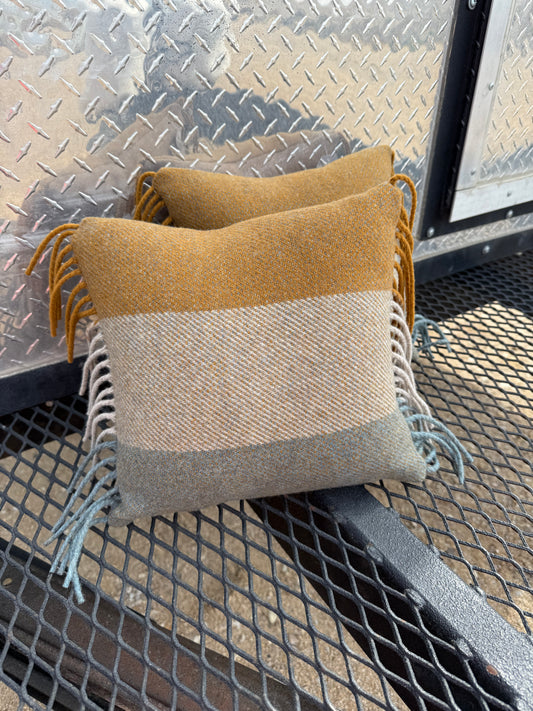 Fringe Eco-Wise Wool Pillows