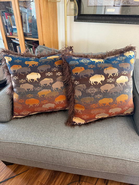 Land of Buffalo Pillows