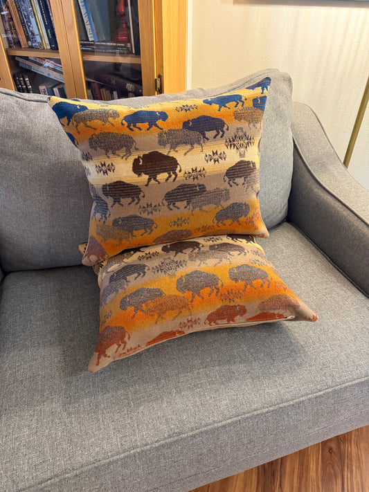 Land of Buffalo Pillow Set