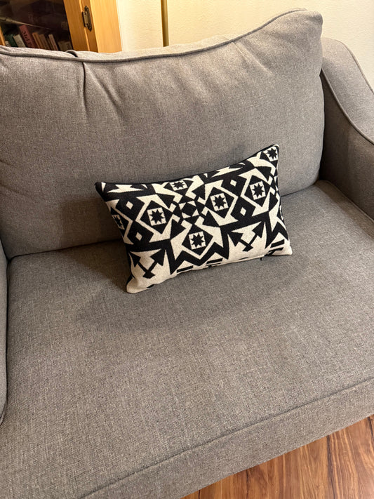 Condensed White Pillow