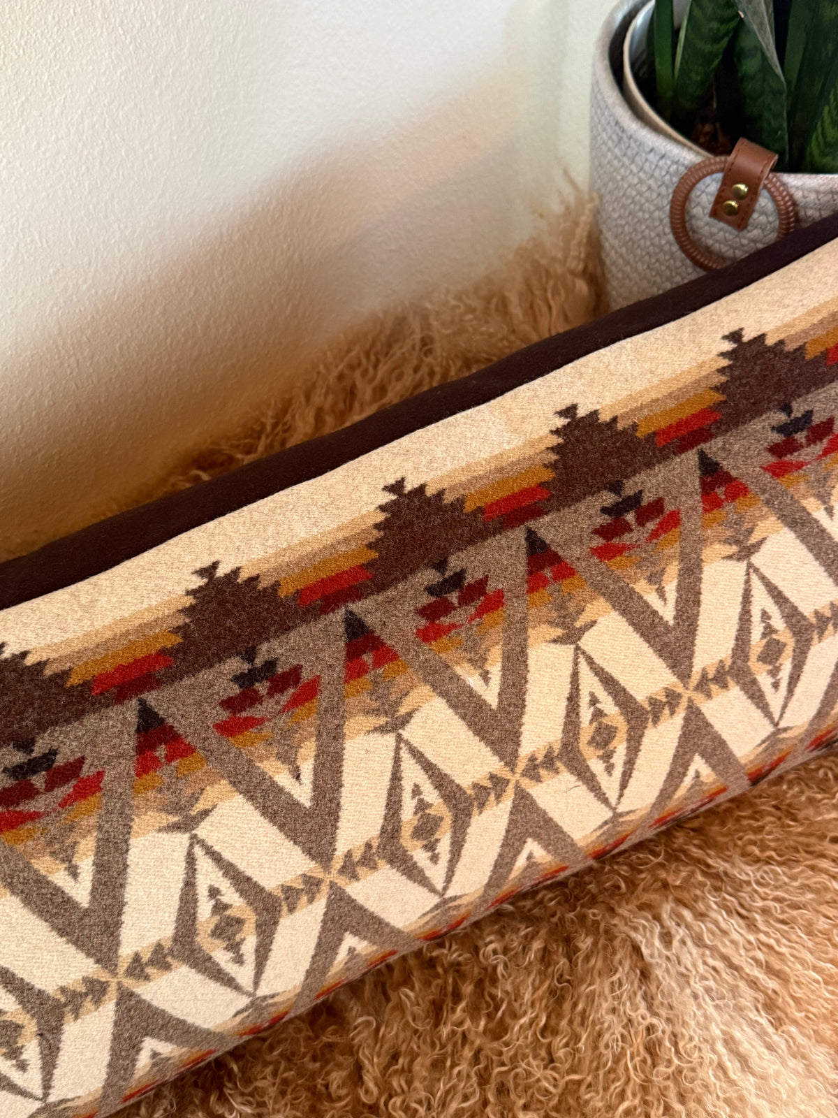 Brown Pacific Crest Lumbar Pillow
