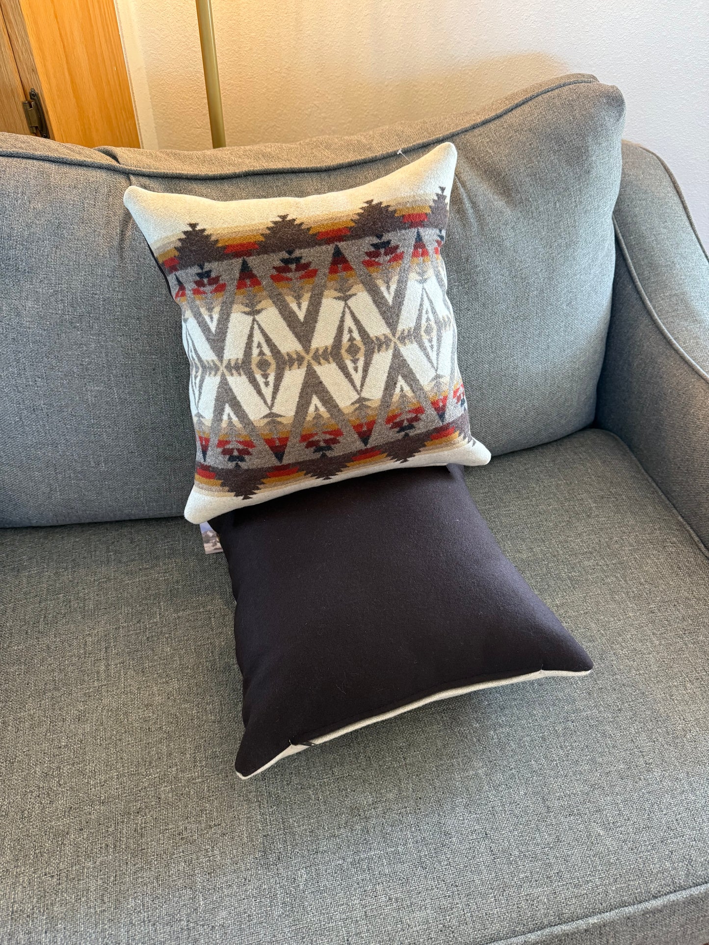 Medium Set of Brown Pacific Crest Pillows