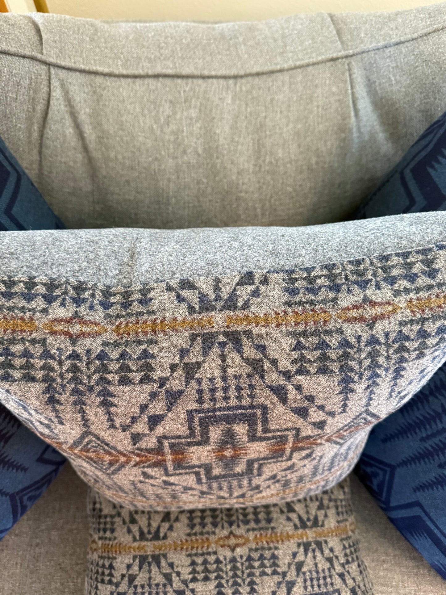 Harding Trail Navy Pillows