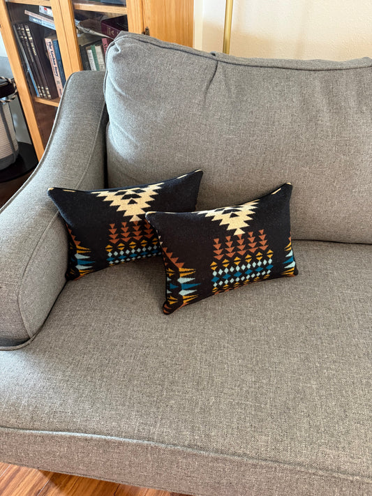 Rancho Arroyo Black Pillows