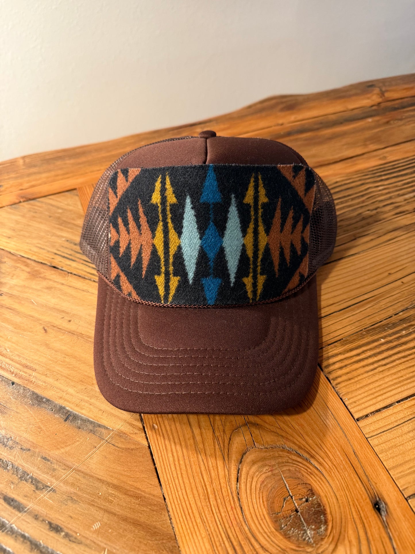 Brown Trucker Hat