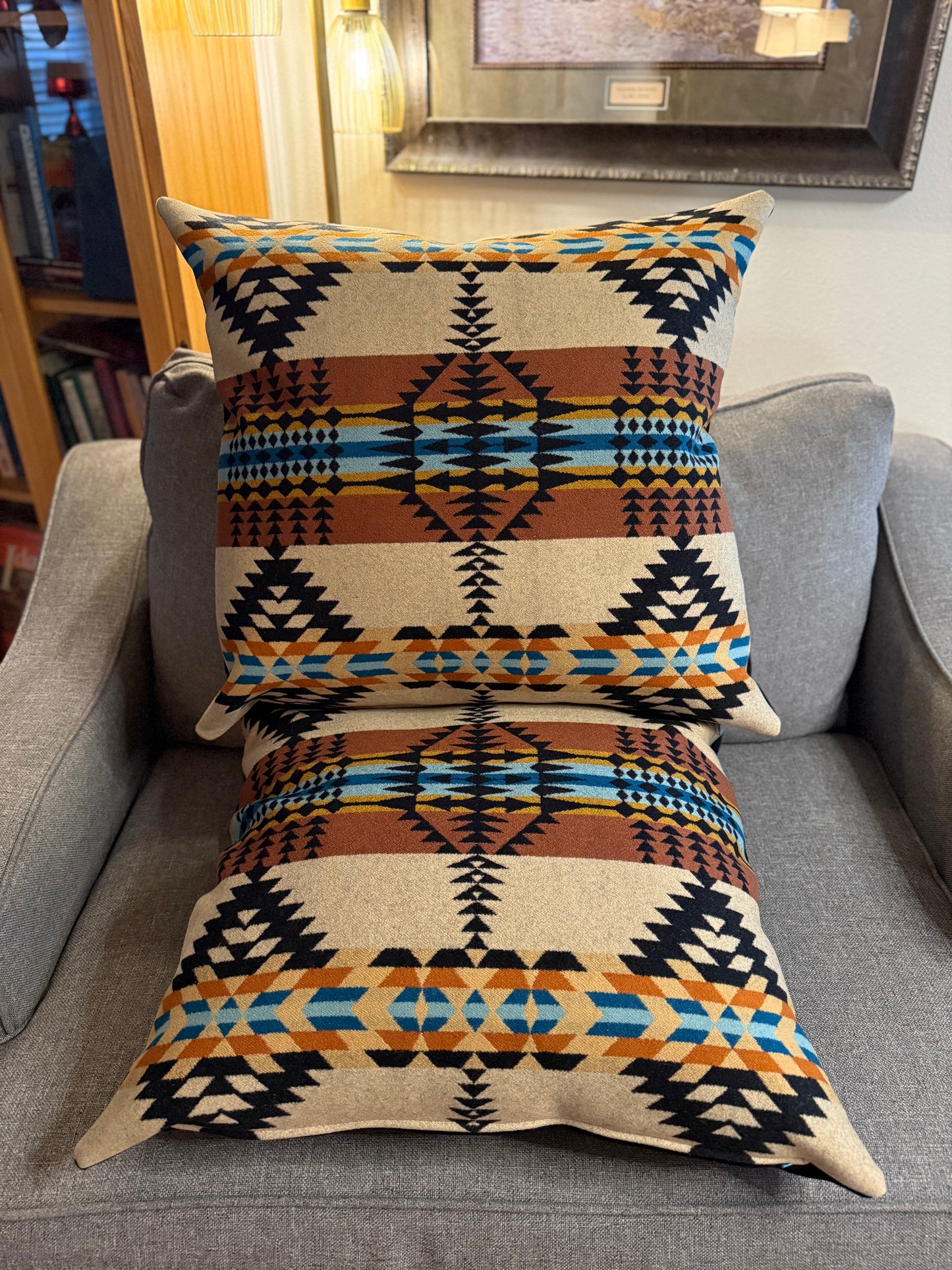 Extra Large Rancho Arroyo Black Pillows