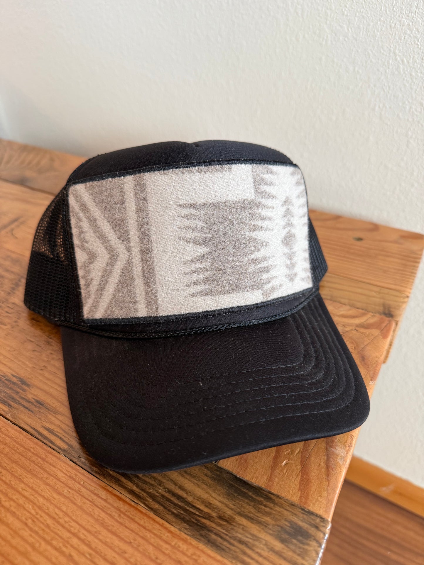 Black Trucker Hat