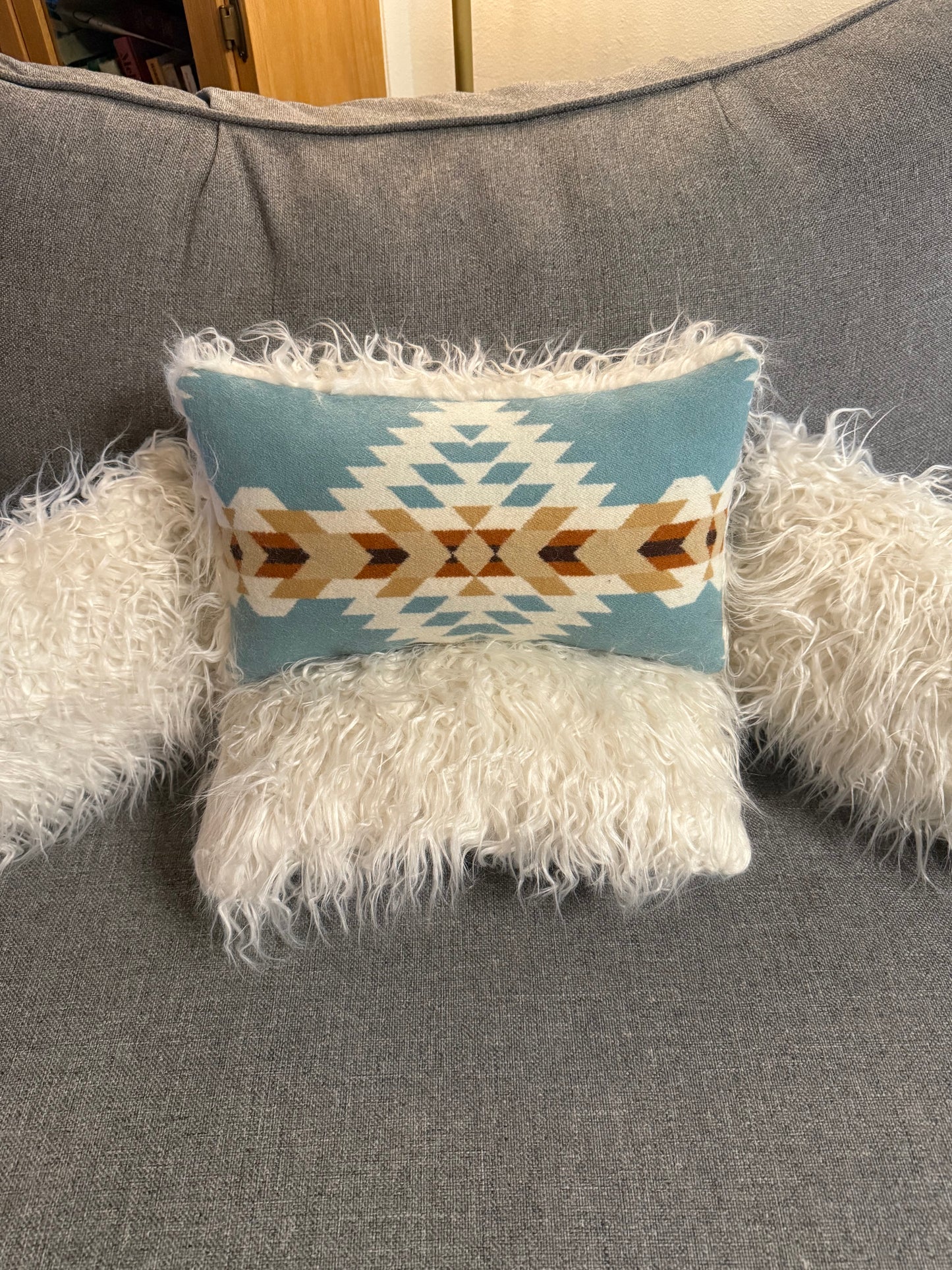Rancho Arroyo Aqua Pillow