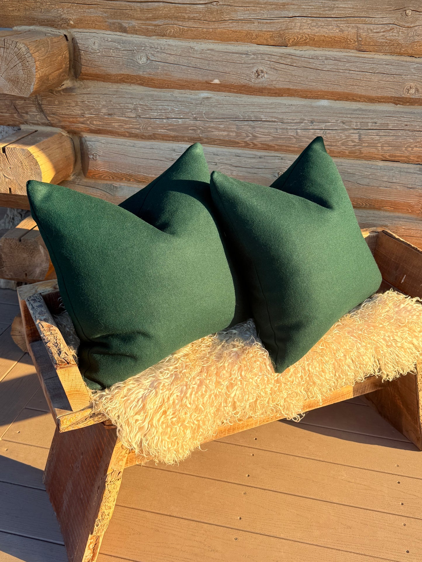 Emerald Green Pillow Cover Set