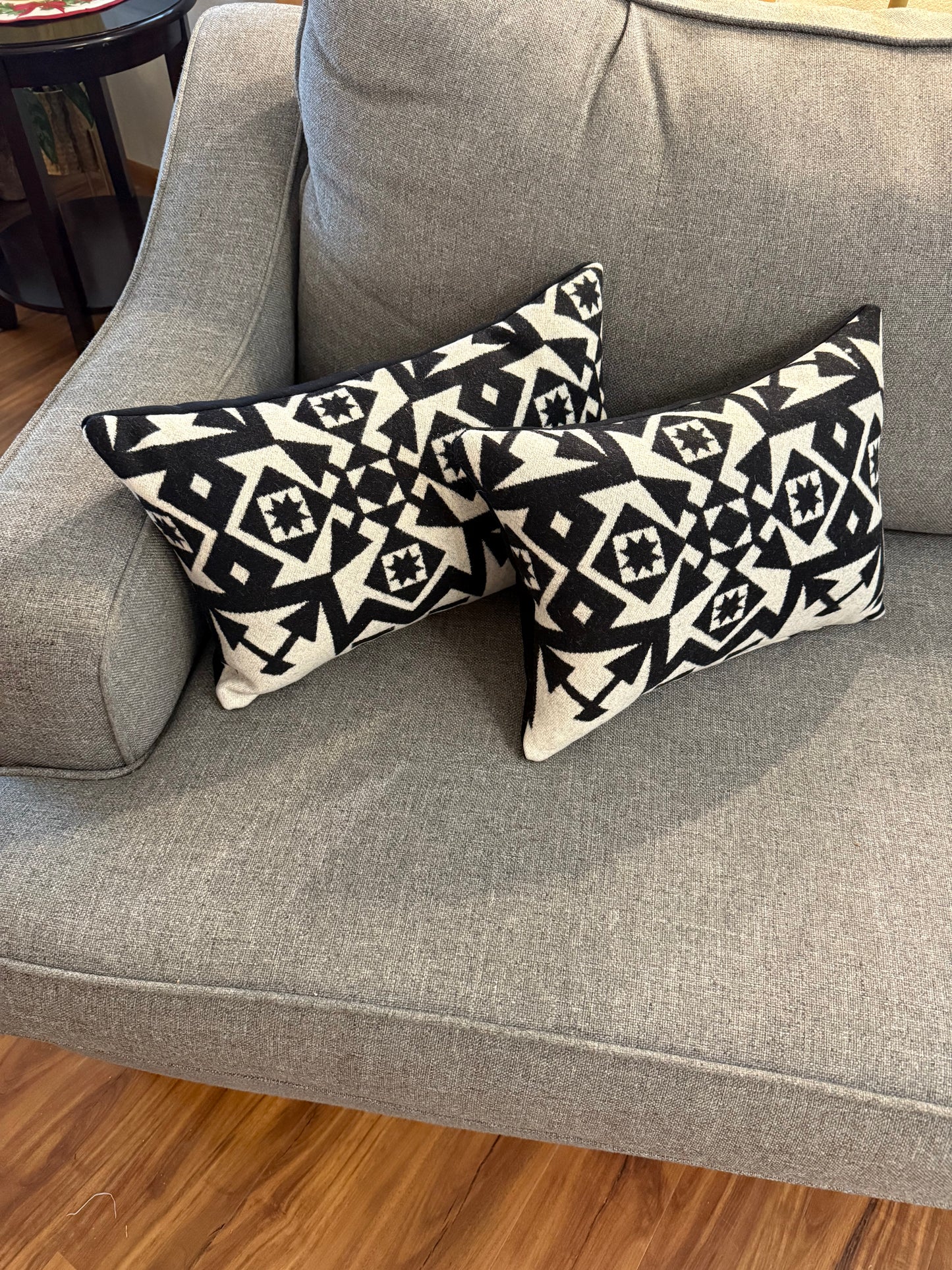 Condensed White Pillow