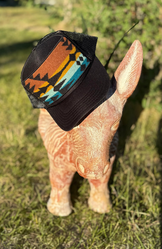 Black Trucker Hat