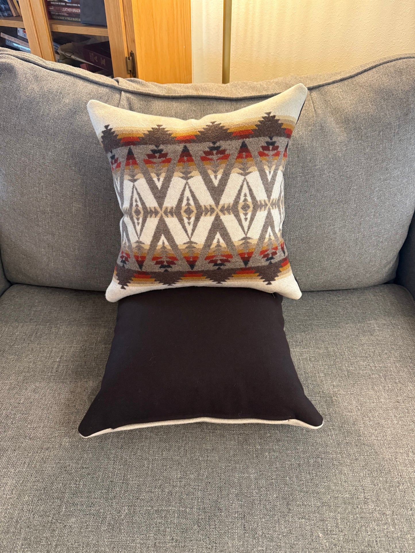 Medium Set of Brown Pacific Crest Pillows