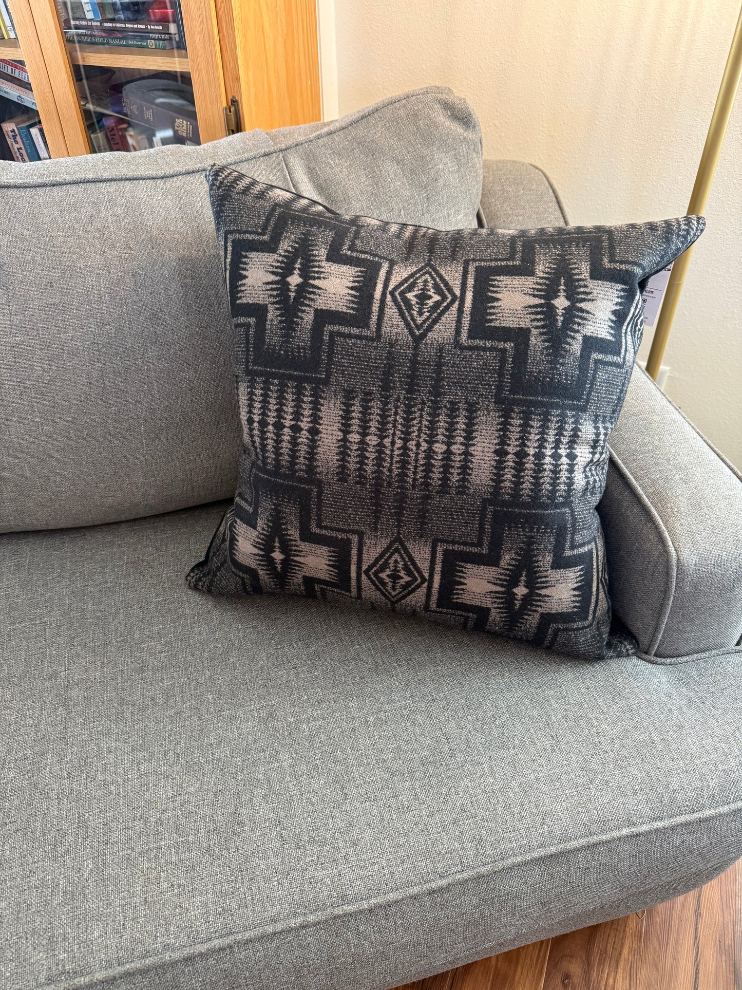 Black & Tan Harding Pillow
