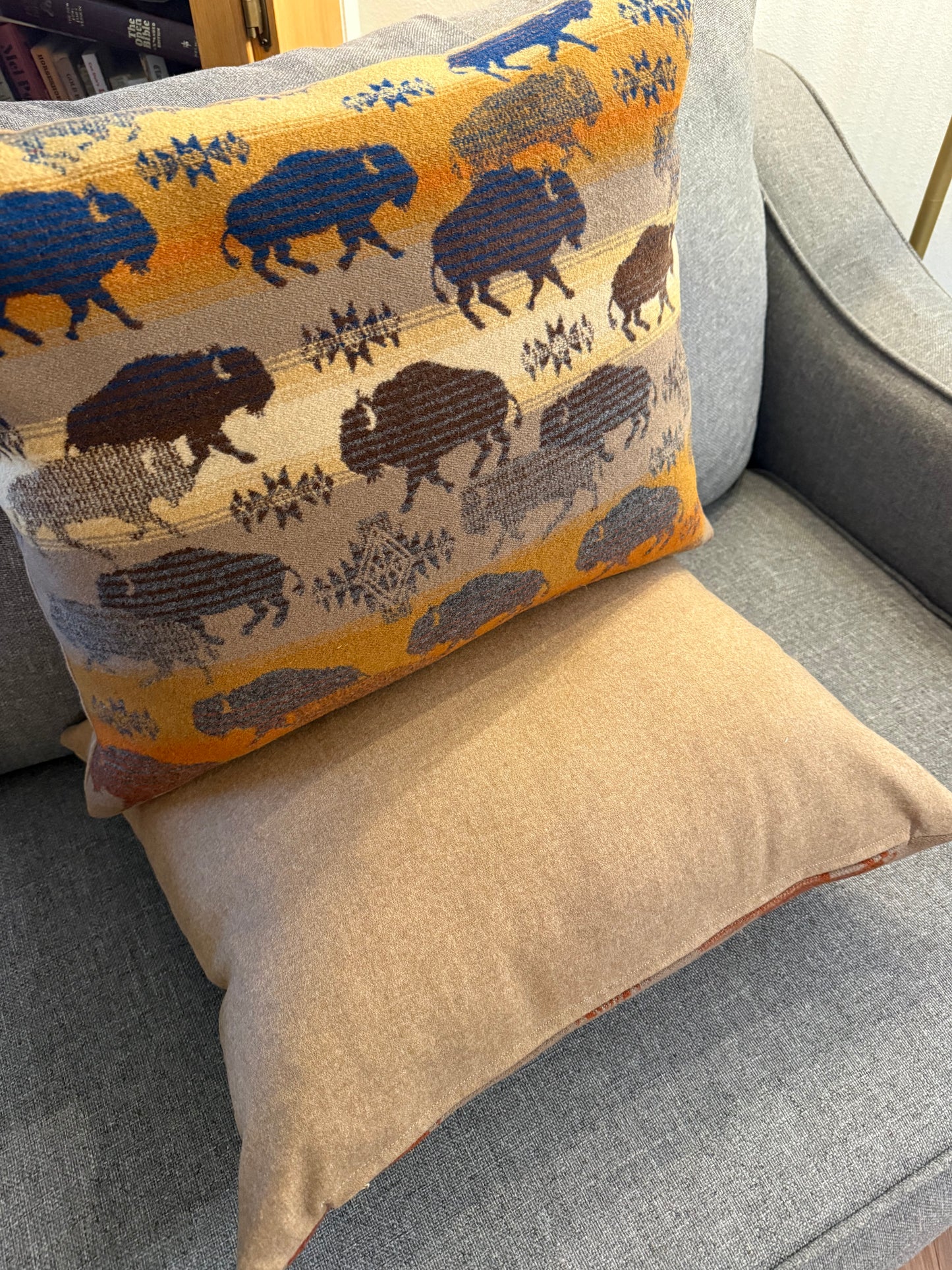 Land of Buffalo Pillow Set