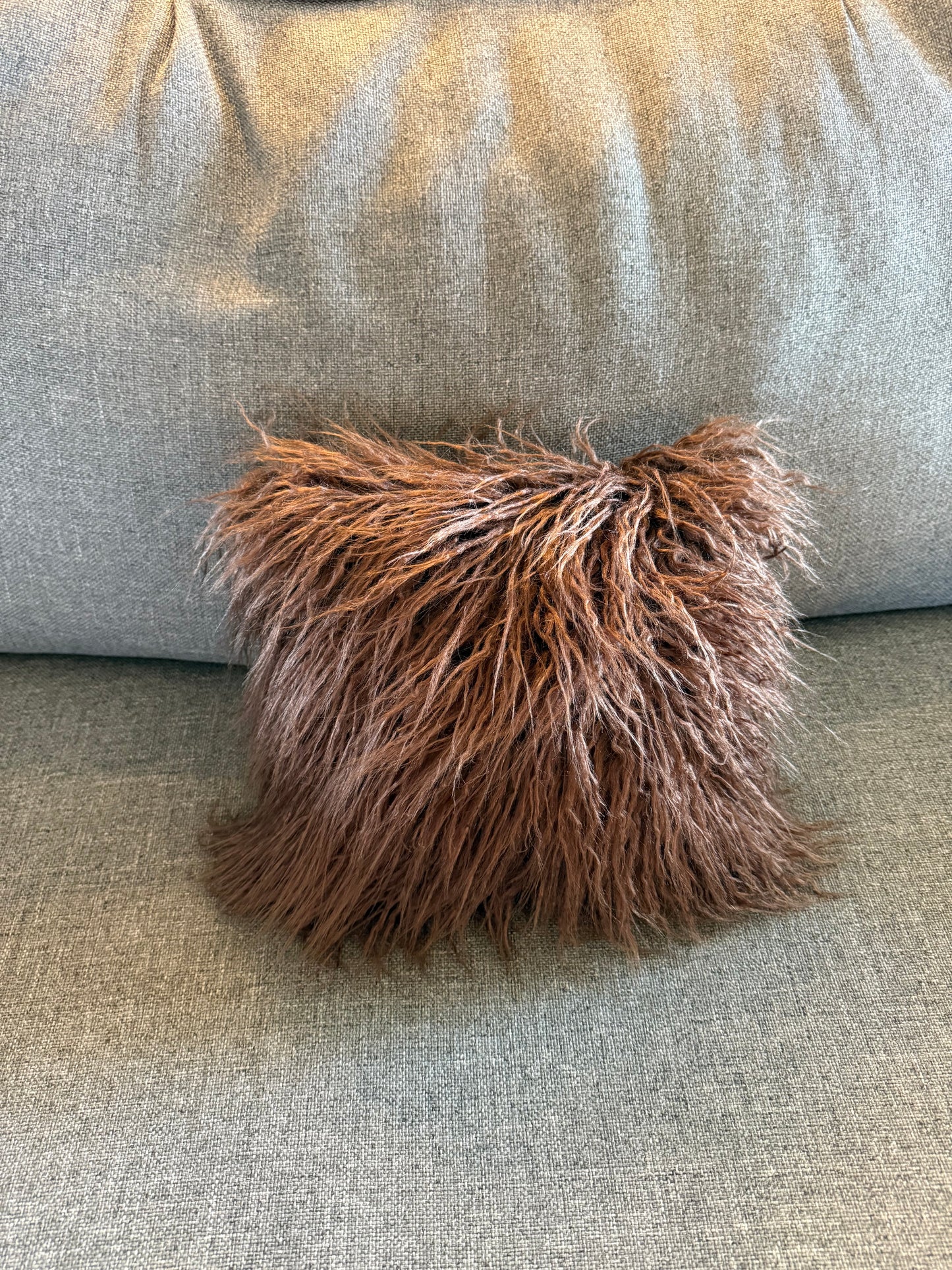 Small Mission Trails Navy Pillow