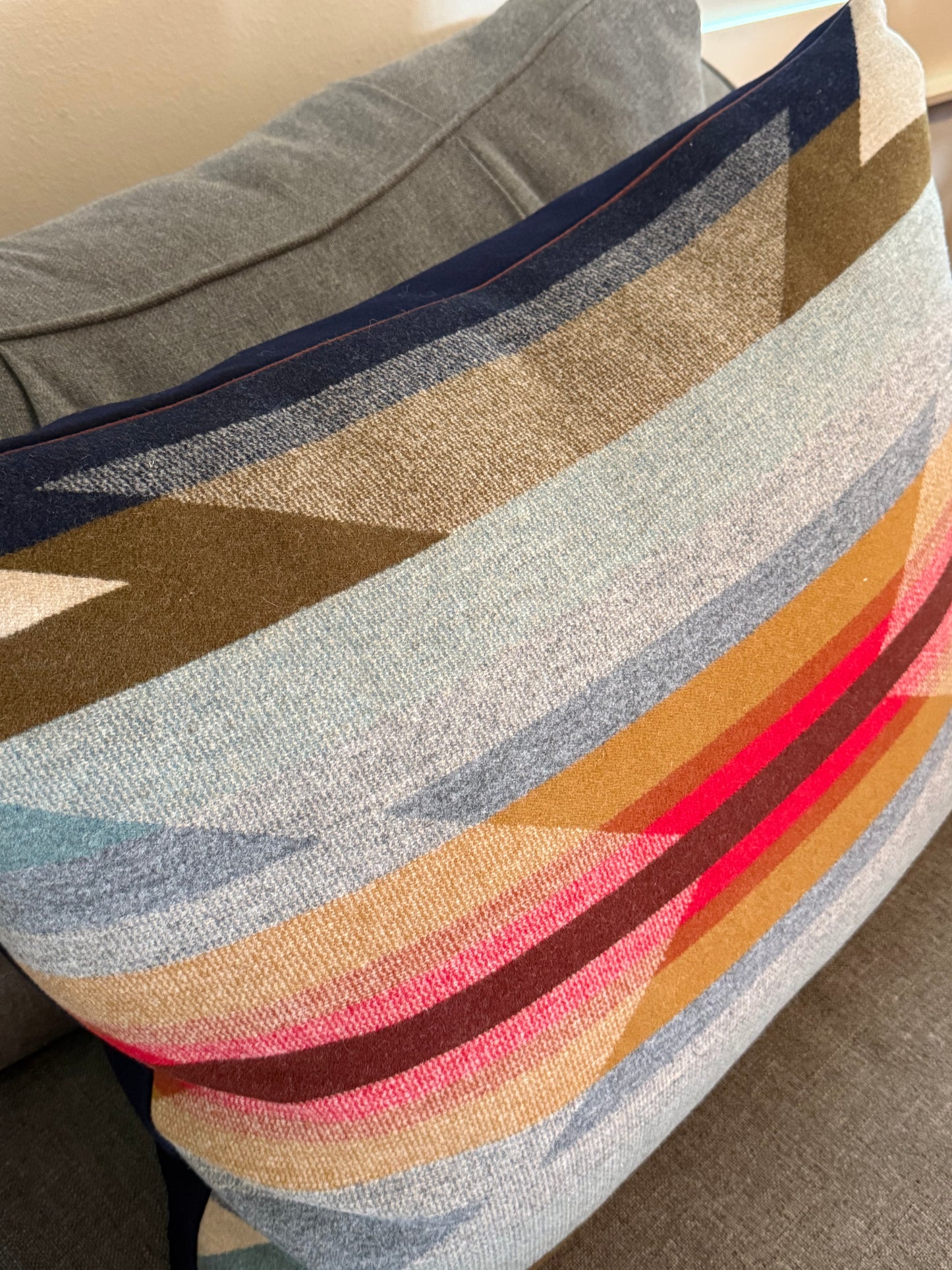 Wyeth Trails Beige Pillow