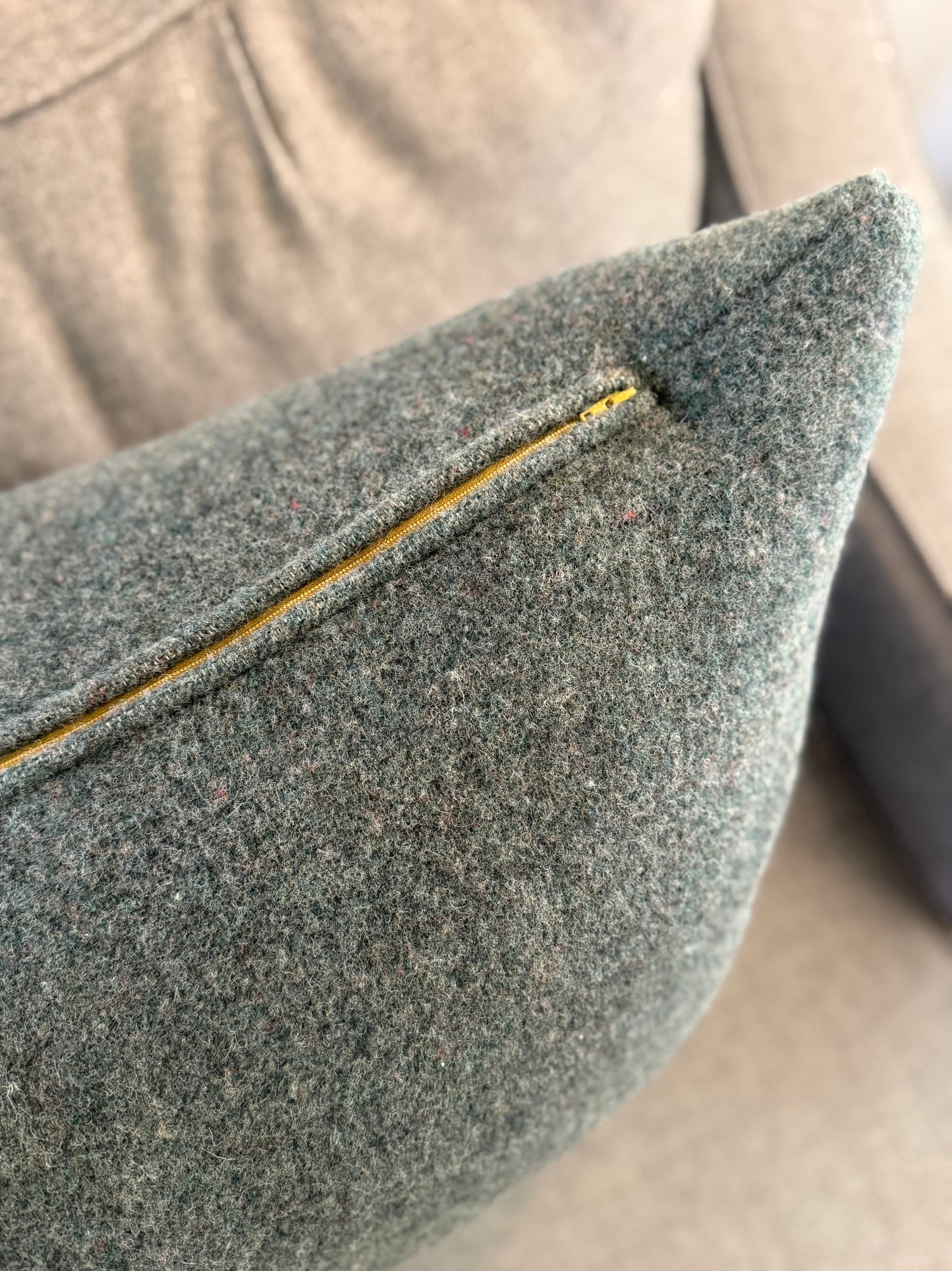 Yakima Camp (Heather Green) Pillow