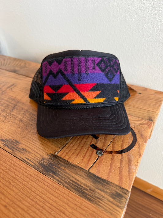 Black Trucker Hat