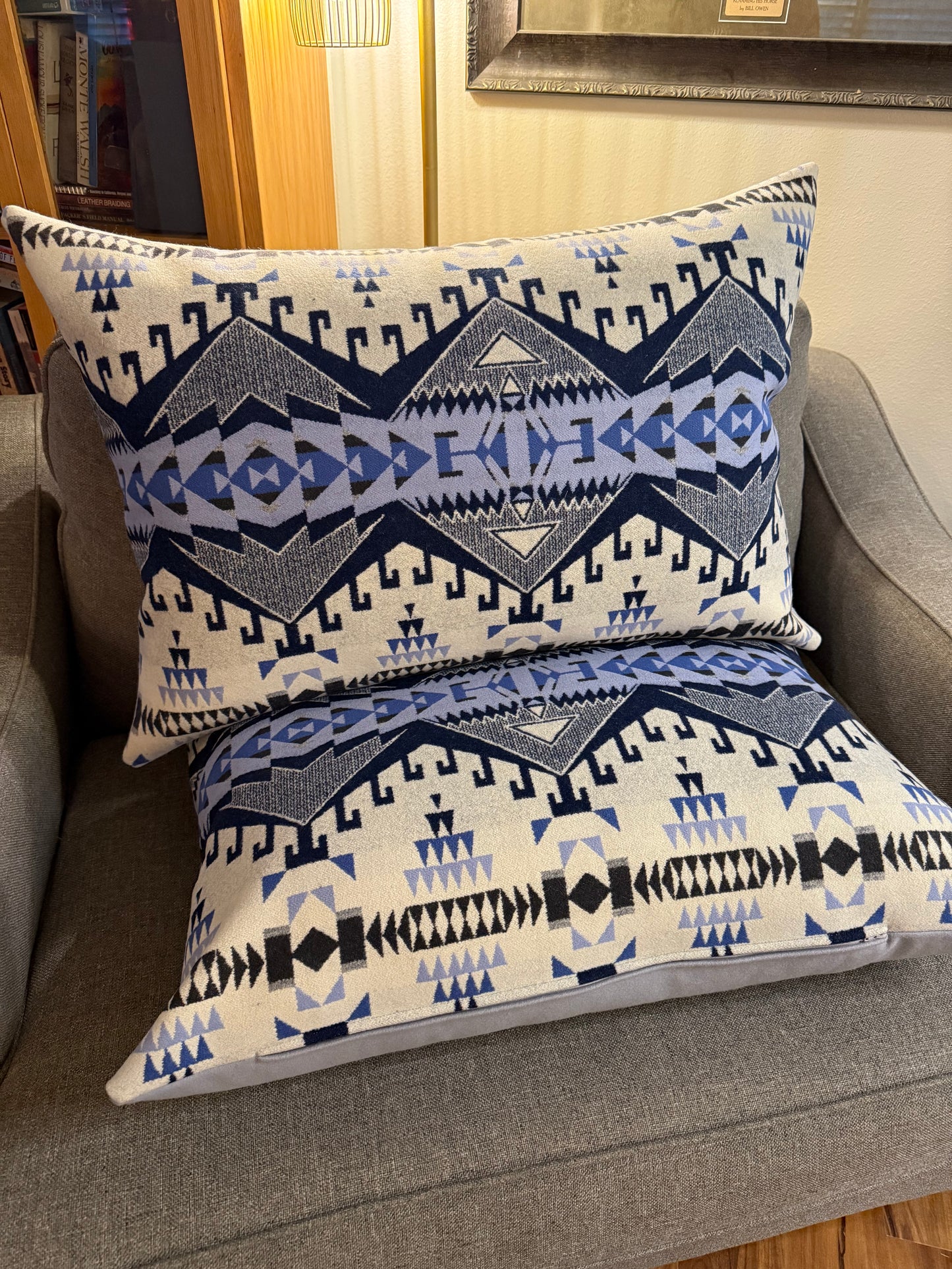 Trailhead Blue Pillows