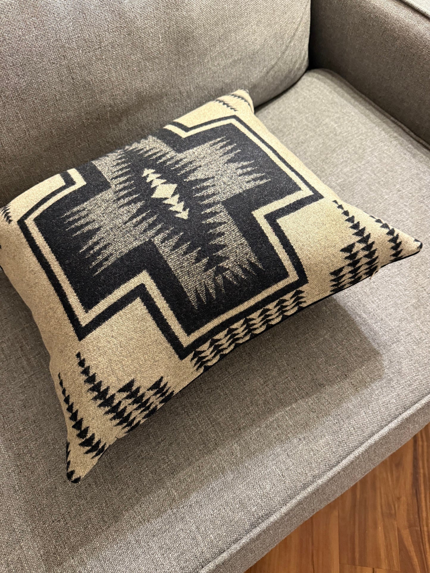 Black & Tan Harding Pillow