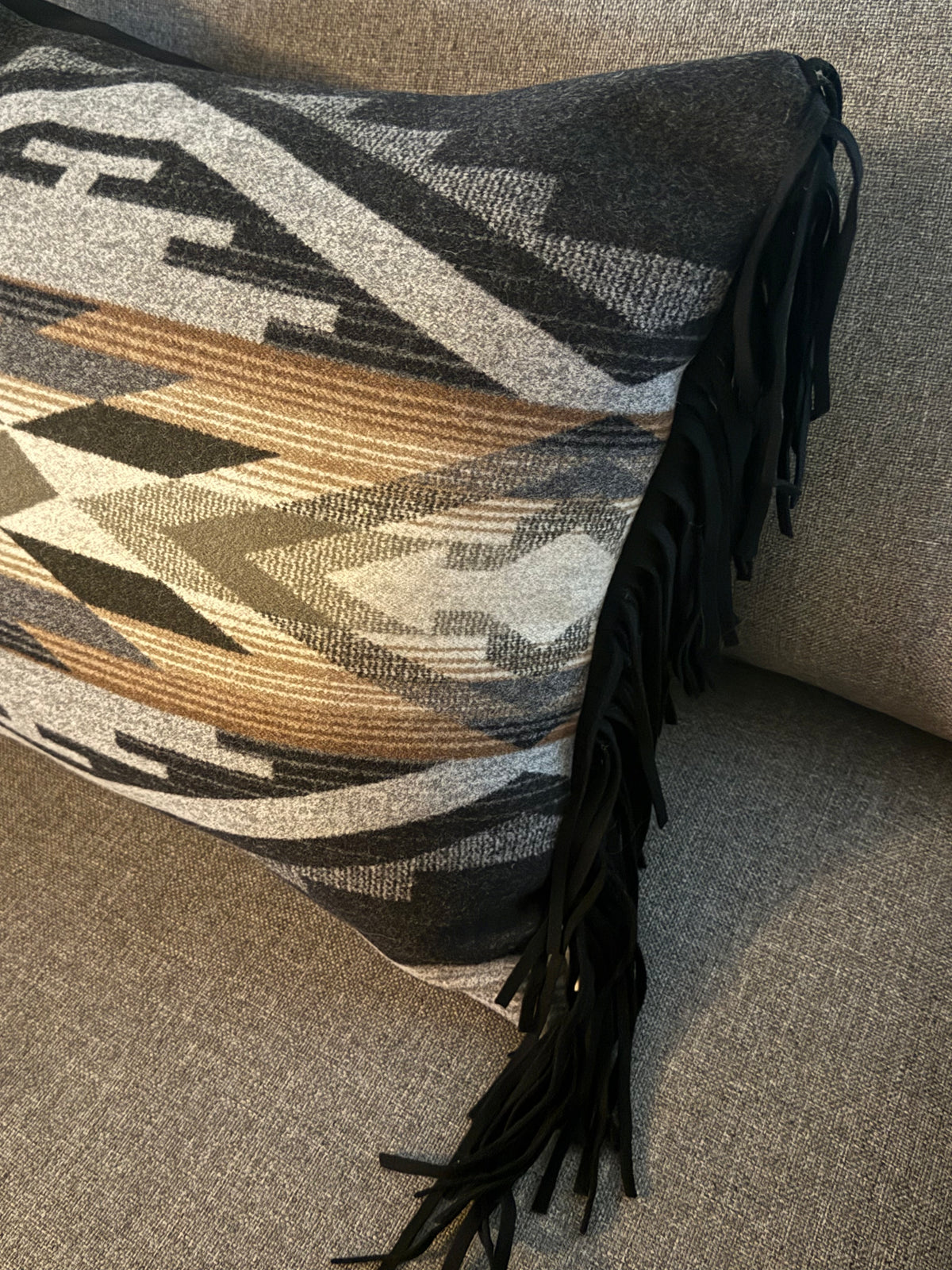 Fringed Tumalo Ridge Pillows