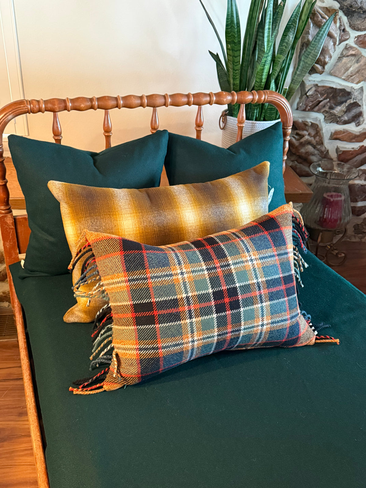 Fireside Fringe Pillows