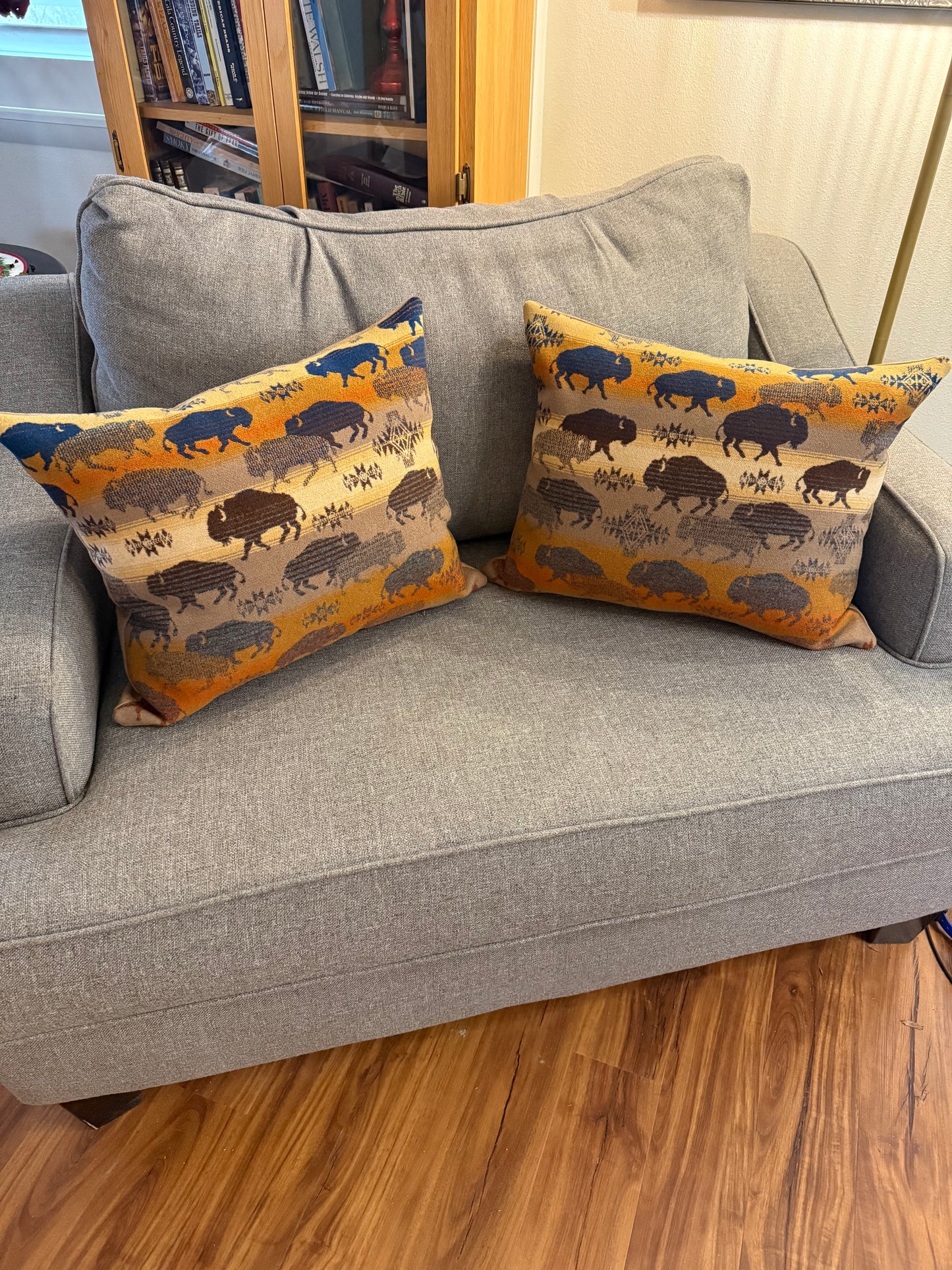 Land of Buffalo Pillow Set