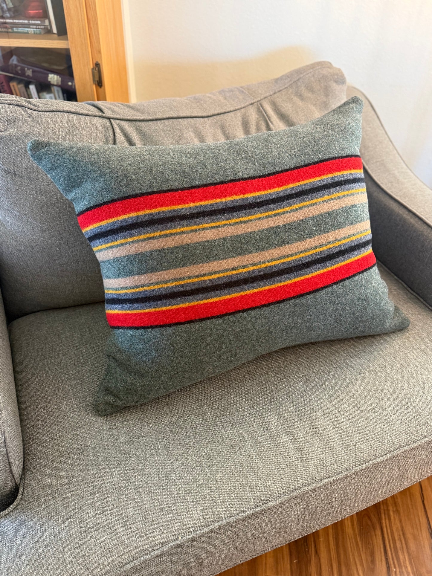 Yakima Camp (Heather Green) Pillow