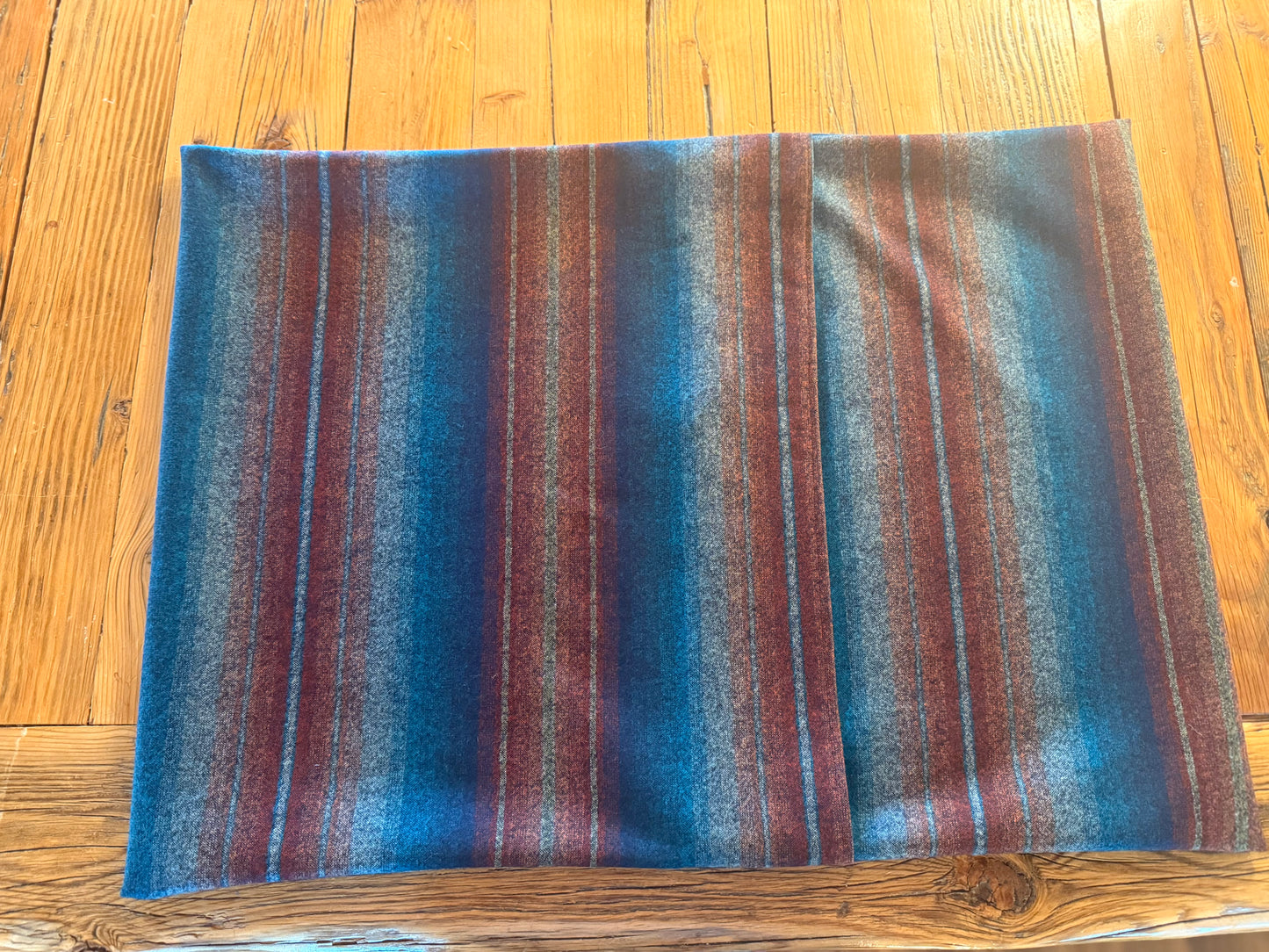 Striped Cowboy Bedroll Pillow Cover