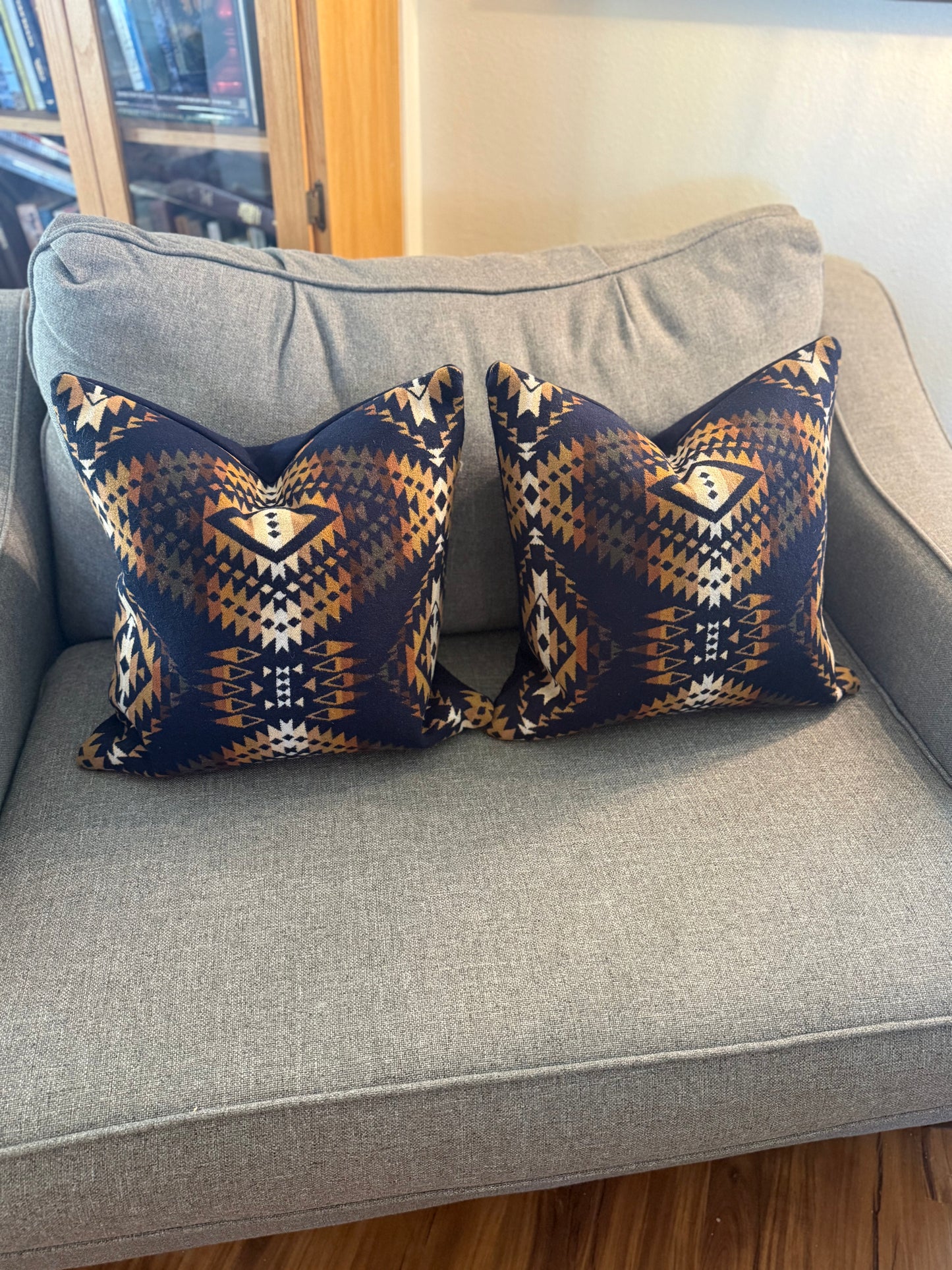 Mission Trails Navy Pillow Set