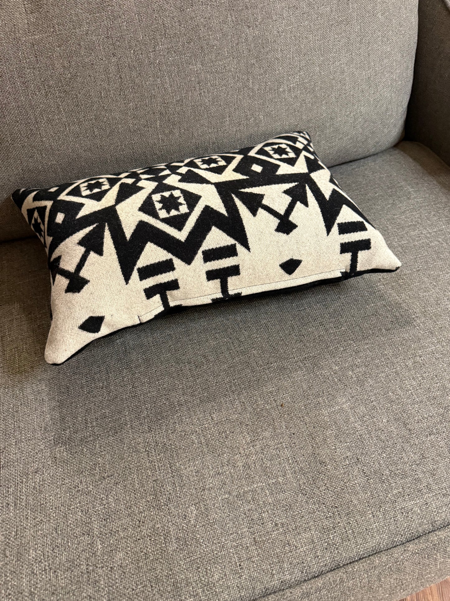 Condensed White Pillow